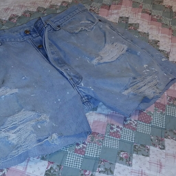 Levi's button up shorts 501 - Picture 3 of 3